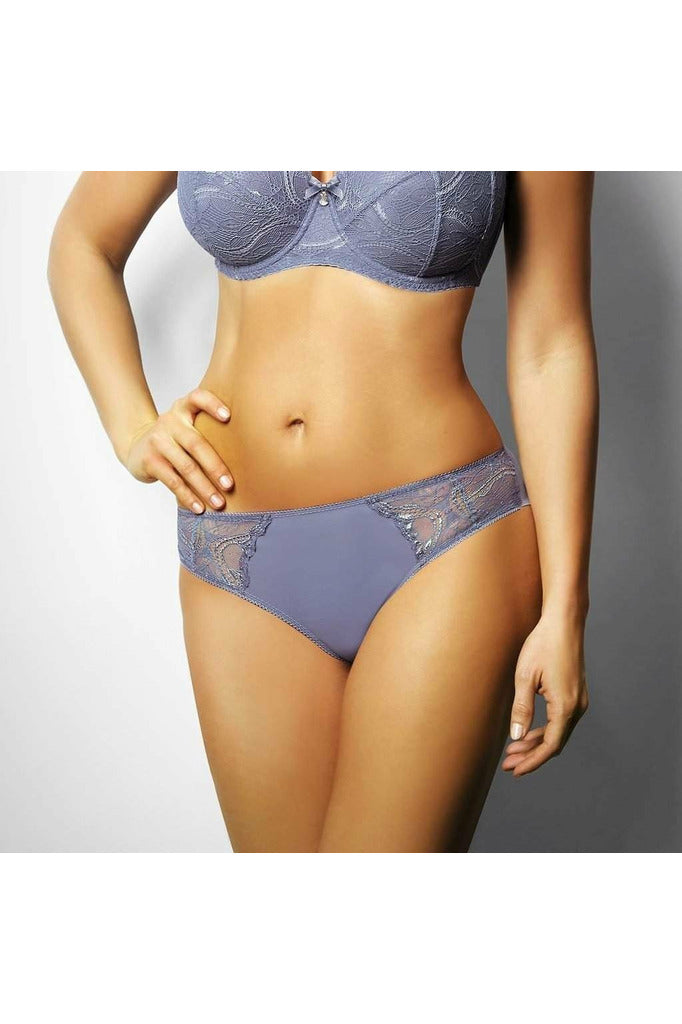 Moonstone Briefs with Lace - Polka Dot Bra