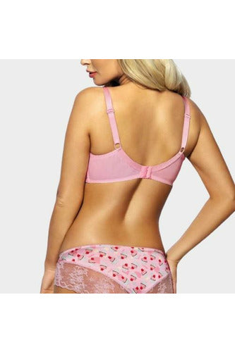 Strawberry Cupcake Briefs - Polka Dot Bra